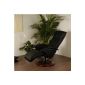 Electric massage chair, black Recliner