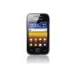 Samsung GT-S5360 Galaxy Y smartphone HSDPA / 3G / EDGE / GPRS Bluetooth WiFi GPS Android Grey (Electronics)