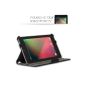 UltraSlim Pouch for with Goolge Nexus 7 Tablet - With adjustable stand function + High quality Screen Protector (invisible) (Personal Computers)