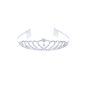 Princess Crown Tiara Headband Elegant with Rhinestones Pin for Wedding (Health and Beauty)