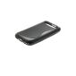 MOONCASE S-Line TPU Silicone Gel Case Cover Hard Case for Blackberry Q20 Classic Black (Wireless Phone Accessory)