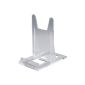Home Xpert plate stand, plate stand, plate holders, transparent, 6 cm wide, 10 cm deep, 10 high, for dishes from Ø 11 up to 32 cm