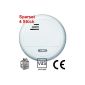 4p Sparset ABUS Optical Smoke Detector RM 10 VdS incl. Battery (tool)