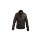 Bludeise Razor leather jacket faux leather Jacket Men Clubwear NZ-3079 (Textiles)