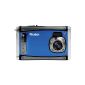 Rollei Sportsline 80 waterproof digital camera, ideal for holidays (8 megapixels, 6.1 cm (2.4 inch) color TFT LCD, Full HD movie recording) - Blue (Electronics)
