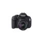 Canon EOS 600D Digital SLR Camera (18 Megapixel, 7.6 cm (3 inches) swiveling display, Full HD) Kit including EF-S 18-55mm 1:. 3.5-5.6 IS II (Electronics)