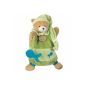 Doudou et Compagnie Puppet Theodore Poisson Green Bear (Baby Care)