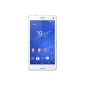 Sony Xperia Z3 Compact Smartphone Unlocked 4G (Screen: 4.6 inch - 16 GB - IP65 / IP68 - Android 4.4 KitKat) White (Electronics)