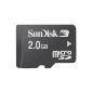 Micro SD SanDisk - for 512 MB and 1 GB 2 GB now been without difficulties!