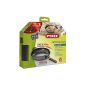 Attraction Pyrex Set of 2 Stoves nonstick removable handle and service handles - All heat sources including induction - 24/28 cm (Housewares)