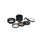 Kiwifotos Accessory Kit (Black) Leica X1, X2 - lens adapter includes lens visor Filters UV & CPL, Lens Cap and Lens Cap guardian (Electronics)