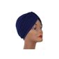 Classic turban wife.  Comfortable to wear it ideal for hair loss.  MK5016 (Clothing)