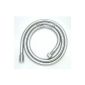 DESIGN 2.00 m shower hose shower hose silver smooth with pearl effect