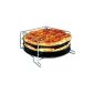 Oramics pizza baking tray tower for simultaneous baking of pizzas 3 (household goods)
