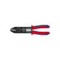 KNIPEX 97 22 240 Crimping Tool black lacquered with multi-component grips 240 mm (tool)