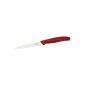 Victorinox 6.7731 paring Swiss Classic, pointed tip, serrated edge 10 cm, red (household goods)