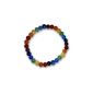 Elastic beaded bracelet 6 mm stones - Chakra (Jewelry)