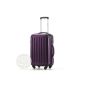 HAUPTSTADTKOFFER® 42 liters hard carrying case · Boardcase · Hand luggage 42 liters (55 x 35 x 19 cm) · Mirror · Combination Lock