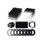 XCSOURCE Kit adapters 10 + 6 ND2 ND4 ND8 filters G.ND2 April 8 for Cokin Canon Nikon Sony LF6 (Personal Computers)