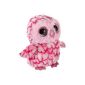TY 7136094 - Pinky - Barn Owl, Beanie Boos, 15 cm, pink (Toys)