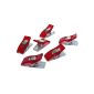 Attmu Wonder Clips, Paper Clips, Clips Blinder, multipurpose, 100 Clips Pack, red (Office Supplies)