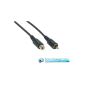 RCA video extension cable, length: 2,5m, Good Connections® (Electronics)