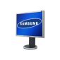 Samsung Syncmaster 204B 50.8 cm (20 inch) TFT Monitor silver DVI Pivot (contrast 800: 1, 5ms response time) (Personal Computers)