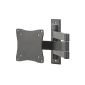 Vonhaus by Designer Habitat: Magnificent Support swivel and tilt Wall compatible with TV / LCD 13 to 24 inches (Accessory)