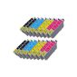 16 Multipack XL Epson T0715, T0895 cartridges compatible.  4 black, 4 cyan, magenta 4, 4 yellow for Epson Stylus D120, Stylus D78, Stylus D92, Stylus DX4000, DX4050 Stylus, Stylus DX4400, DX4450 Stylus, Stylus DX5000, DX5050 Stylus, Stylus DX6000, DX6050 Stylus, Stylus DX7000F, Stylus DX7400, DX7450 Stylus, Stylus DX8400, DX8450 Stylus, Stylus DX9400F, Stylus Office B40W, Stylus Office BX300F, Stylus Office BX310FN, Stylus Office BX600FW, Stylus Office BX610FW, Stylus S20, S21 Stylus, Stylus SX100, SX105 Stylus, Stylus SX110, Stylus SX115, SX200 Stylus, Stylus SX205, SX210 Stylus, Stylus SX215, SX218 Stylus, Stylus SX400, SX405 Stylus, Stylus SX405WiFi, Stylus SX410, SX415 Stylus, Stylus SX510W, SX515W Stylus, Stylus SX600FW, SX610FW Stylus.  Ink cartridge.  Inks compatible printer cartridges.  T0711, T0712, T0713, T0714, T0891, T0892, T0893, T0894, TO711, TO712, TO713, TO714, TO891, TO892, TO893, TO894 © cartridges Country (Office supplies & stationery)