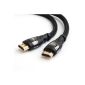 Direct Cable 1m HDMI cable / HDMI 2.0 compatible (full HD 1080p Ultra HD 4K 3D ARC CEC Ethernet) - PRO Series (Accessories)