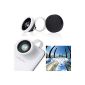 Patuoxun® 0.4 X Lens Wide Angle / Fisheye Lens / Wide Angle Lens Magnification camera with a circular clamp Universal Mobile Phone iPhone 4 4S 5 5S 5C Galaxy S3 S4 S5 Note I II III HTC ONE M7 M8 Sony Xperia Z1 Z2, iphone iphone 6 6 more Etc.  (Electronic devices)