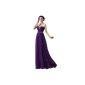 FASHION PLAZA Luxury Evening Gown Strapless with gläzender crystal elegant pleats at the top of D0118 (Textiles)