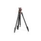Walimex travel tripod Basic incl. Spirit level for SLR camera (resilience 3kg) (Accessories)