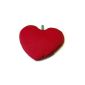 Sissel warm-cold pillow Cherry heart shape, red Art.No.  1124 (Equipment)
