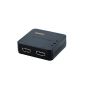 Duronic HS12 - Splitter HDMI Splitter - Last generation 3D compatible HDMI - Full HD 1080p - 1 input 2 outputs - Displays an HD source on TV 2 (Accessory)