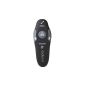 DODOCOOL Wireless Cordless Presenter Remote Wireless PowerPoint Remote Control up to 15 meters with red laser pointer laser emitting power of less than 0.5 mW (Electronics)