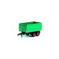 Brother 2010 - tandem axle trailer with removeable top (toy)