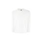 Long Sleeve T-shirt 'Kids Value Weight T' 116cm, White