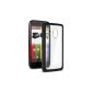 Sonivo Fusion Bumper Case for Moto G with integrated scratch protection and transparent back cover (Accessory)