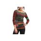 Desigual Morris - sweater - boat neck - Long sleeves - Women (Clothing)