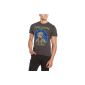 Amplified Men Iron Maiden Mummy T-shirt Charcoal (Textiles)