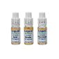 SPAR-SET - 3 x 10ml Liquid bottles 1 each flavor apple, cherry, PinaColada with 0.0 mg nicotine for electric cigarettes - Guaranteed nicotine free - of Zigon (Personal Care)