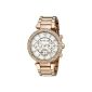 Michael Kors Chronograph Quartz Stainless Steel Ladies Watch coated MK5491 (clock)