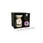 Censer Petal Ceramic Gift Set and lavender essential oil.  (10cm x 8cm) (Tools & Accessories)