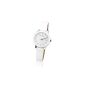 Pierre Lannier - 019K600 - Ladies Watch - Quartz Analog - White Dial - Leather Strap White (Watch)