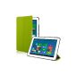kwmobile® Slim Smart Cover Protective Case for Acer Iconia Tab 10 (A3-A20) in Green (Wireless Phone Accessory)