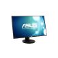 Asus VN279QLB 68.6 cm (27 inch) monitor (Full HD, VGA, HDMI / MHL, DisplayPort, 5ms response time) black (accessories)