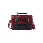 Ecosusi Women Vintage Leather Saddle Shoulder Bag Lady Briefcase Handbags