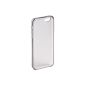 AmazonBasics TPU Protective Case with Screen Protector for iPhone 5 (smoke gray) (Wireless Phone Accessory)