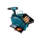 Makita BHP453RHEX4 cordless screw raaco suitcase incl. Accessories, 2 batteries and charger (tool)